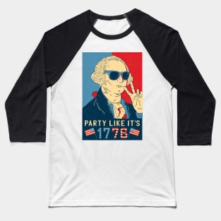 Washington Party Baseball T-Shirt